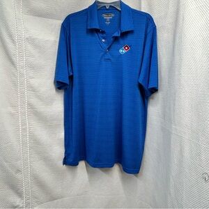 Pebble Beach Blue Polo‎ Shirt Classic Design